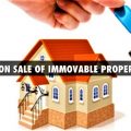 TDS on sale of Immovable property